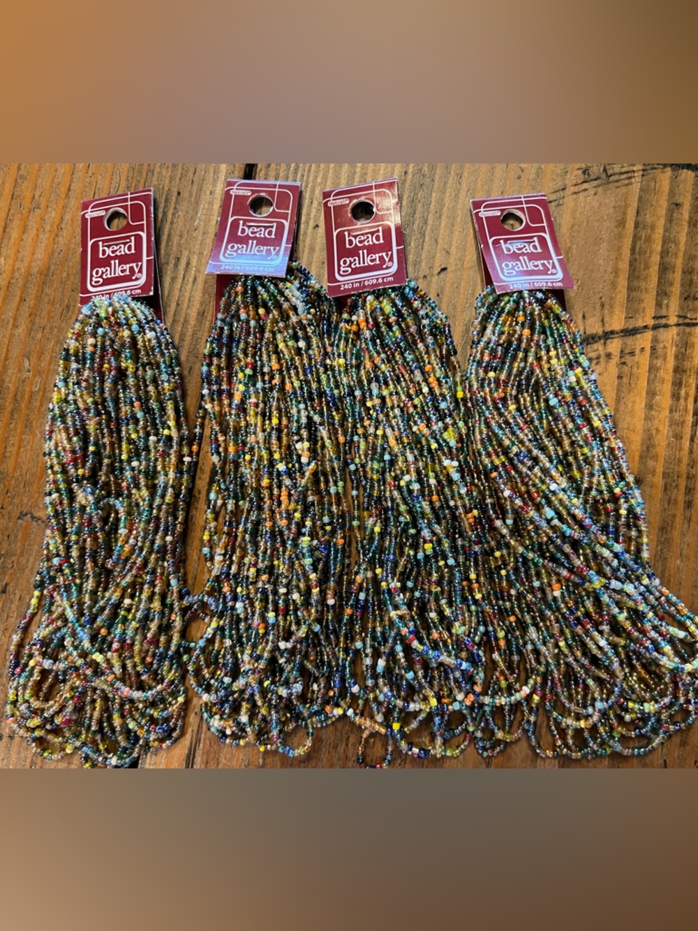 Bead gallery seed multi glass beads 10/0